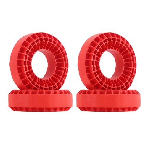INJORA Silicone Rubber Insert for 118-122mm 4.75" OD 1.9" Tire, Red - color: Red