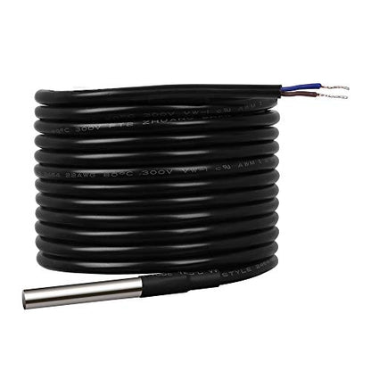 Renogy Battery Temperature Sensor for Renogy Solar Charge Controllers, 118×0.03×0.03 in, Compatible with Renogy Adventurer/Rover Charge Controllers