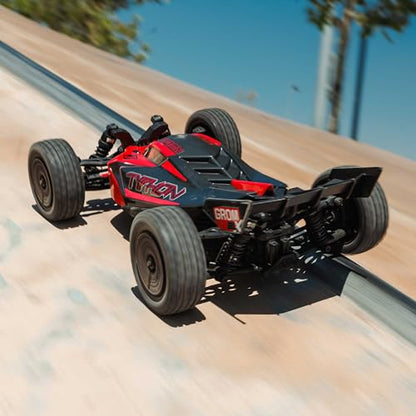 ARRMA Typhon GROM 4X4 223S BLX Brushless RC Buggy, RTR, Red | Small Scale, DSC, Battery & Charger Included, ARA2306ST1 - color: Red