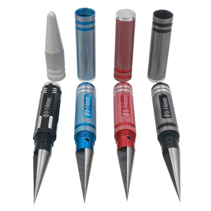 Toddmomy 0-14mm Hole Opener Reamer Drill for Rc Car Shell Made of Steel, Easy to Use and Reduces Wear and Distortion, for DIY and Rc Aircraft Model Repairs