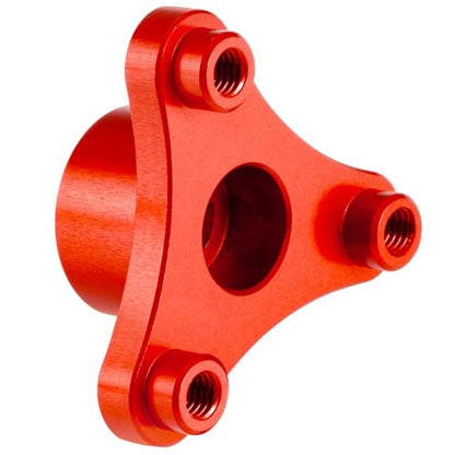 Metal Aluminum Alloy 7075 RC Slipper Clutch Eliminator Compatible with Traxxas 1/10 Stampede/Slash 4x4 VXL RC Car Upgrade Parts (Red) - color: Red