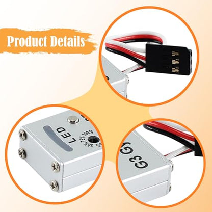 RC Car Gyroscope Sensitivity Adjustable Easy Installation Premium Professional