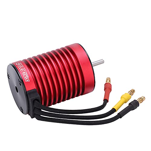 F540 4370KV Brushless Motor with Copper Windings Sensorless RC Electric Compatible /10 Car Racing Truck