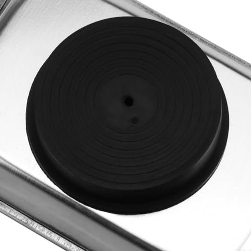 SINJEUN 10 Pieces Rectangle Magnetic Part Tray, 3.6 x 2.5 Inch Magnetic Tray Set, Stainless Steel Magnetic Tray Holder for Screws, Nut, Bolt and Metal Part - size: 3.6 x 2.5 Inch Rectangle