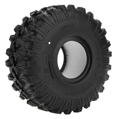 MEUS RACING 1.0 Tires - MS6 Ravangers Tires for TRX4M SCX24 FCX24 AX24 1/24 1/18 RC Crawler, 0.91/2.52/R1.0, #M1007 - size: M1007