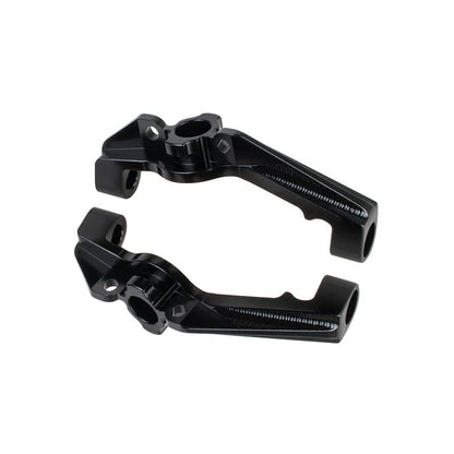 KYX Racing Aluminum Alloy Front Axle C Hubs Portal Axle Upgrades Parts Accessories for 1/18 RC Crawler Car Axial Capra UTB18