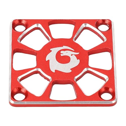 RC Cooling Fan Cover 1.18in Wide Aluminium Alloy Light Sturdy Cool RC ESC Cooling Fan Cover for Guard Replacement RC Motor Cooling Fan Cover Guard Electric Motor Cooling (//////)