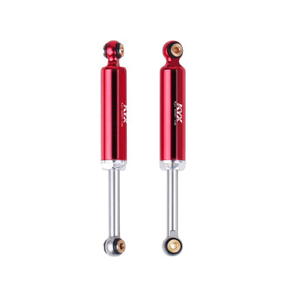 KYX Racing Aluminum Suspension Shock Absorber Inner Spring Shock 52mm Upgrades Parts Accessories for 1/24 RC Crawler Car Axial AX24 (4pcs), Red