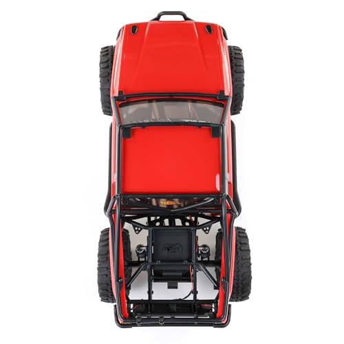 Axial SCX10 III 1987 Toyota SR5 4X4 RC Truck 1/10, RTR, Red | Brushed Rock Crawler, AXI-2062T2, Lipo Battery and Charger Not Included - color: Red