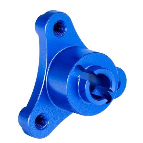 Metal Aluminum Alloy 7075 RC Slipper Clutch Eliminator Compatible with Traxxas 1/10 Stampede/Slash 4x4 VXL RC Car Upgrade Parts (Blue) - color: Blue
