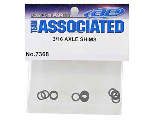 Team Associated 7368 3/16" Universal Shims, 14-Piece