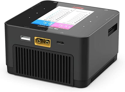ISDT P30 1000WX2 30AX2 Power Dual Channel Snychronous Bluetooth BattGo Lipo Battery Balance Charger Discharger for 1-8S Li-ion Life NiCd NiMH LiHV PB Smart Battery