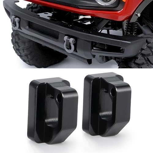 2Pcs Aluminum Hitch Tow Shackles Hooks for 1/10 TRX4 Bronco