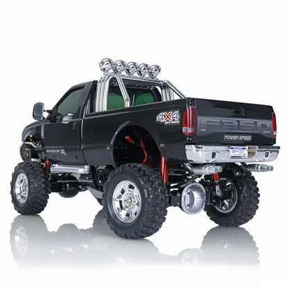 TOUCAN RC HOBBY US in Stock Hengguan 1/10 RC Hg Pickup Truck P410 4Wd Rally Racing Crawler Car 2.4G Radio Motor ES - color: Black