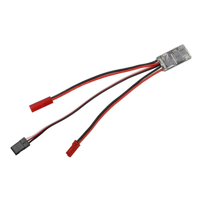 10A Brushed ESC 1-3S Two Way Motor Speed Controller with Brake/Without Brake 1A BEC for RC Vehicle Car Boat Model(Two Way no Brake) - color: Two Way No Brake