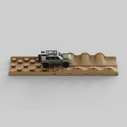 Rc Crawler Course Obstacles,Rc Car Ramp,Toy Ramps for RC Crawer Car 1/18 1/24 TRX4M SCX24 FCX24 (D)