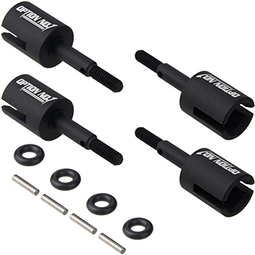 RC Car Aluminum Propeller Joint Wheel Axle for Tamiya TT-01 / TT-02 / TT-02B / TT-02D Chassis 1/10 On-Road Car Upgrade Parts