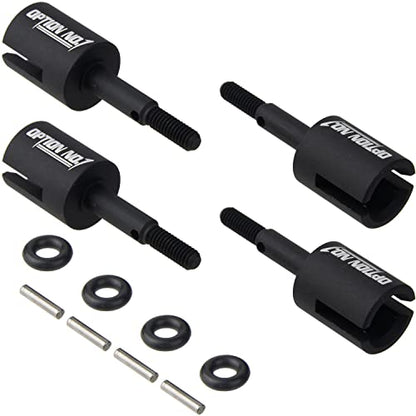 RC Car Aluminum Propeller Joint Wheel Axle for Tamiya TT-01 / TT-02 / TT-02B / TT-02D Chassis 1/10 On-Road Car Upgrade Parts