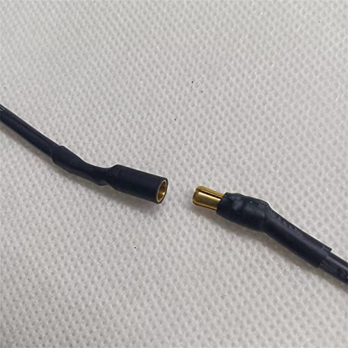 skrnrhrery Banana Gold Bullet Connector Extension Cable, 3.5mm Banana Plug Male Female Cable for RC Brushless Motor ESC Extension Cable RC Auto Boat Parts (16AWG Wire 10CM 3 Pieces) - size: 16AWG wire 10CM 3 pieces