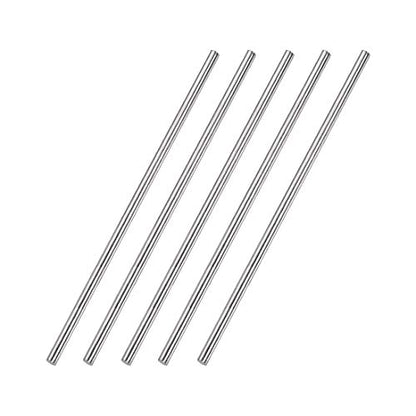 uxcell 4mm x 200mm 304 Stainless Steel Solid Round Rod for DIY Craft - 5pcs - size: 200mm