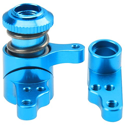 1Set Vgoohobby Aluminum Steering Assembly Servo Saver Complete Compatible with WLtoys 1/14 144001 144002 144010 124016 124018 124019 RC Car