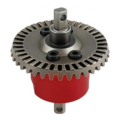 45# Steel Differential Kit for Slash Rustler Stampede Hoss 4X4 VXL (Red) | VXL,Ford 150,Remo HQ727,Upgrade Parts,5381 Compatible,6882 Compatible,5379 Compatible,High Strength - color: Red