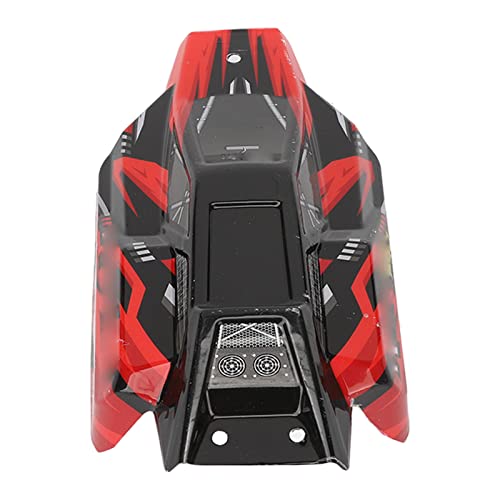 Car Body Shell for SCY 16201PRO 1/16 RC Car, PVC High Impact Resistance Remote Control Car Body Frame Replacement, Durable RC Shell with Exquisite Print and Precise Fit (Red) - color: Red
