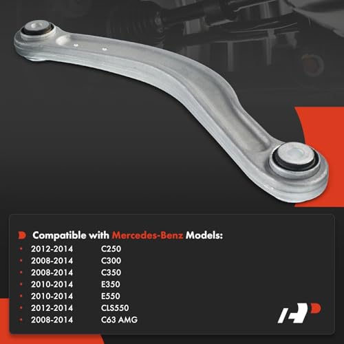 A-Premium Rear Right Upper Control Arm, with Bushing | Compatible with Mercedes-Benz C250 & CLS550 2012-2014, C300 & C350 & C63 AMG 2008-2014, E350 & E550 2010-2014