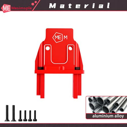 Alloy Chassis Brace & Differential Diff Mount Plate ARA-2041 ARA320754 ARA320756 for Arrma 1/8 Kraton EXB V6 Series Upgrade Parts