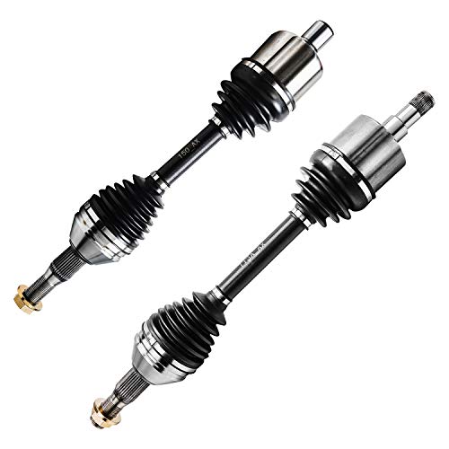 Detroit Axle - Front CV Axle Shafts for Chevrolet Impala Monte Carlo | Pontiac Grand Prix Buick Regal LaCrosse Allure Century Olds Silhouette Intrigue, 2 CV Axle Shafts Assembly Replacement - size: 113A_AX_150_AX/Pair