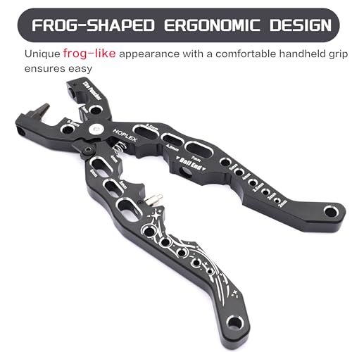 Multi-Function RC Shock Absorber Pliers Tool for 1/10 1/8 Model Car | Clamp Pull Rod Ball Head Pliers for 1/24 1/12 1/10 1/8 Traxxas Arrma,CNC Machined,High Strength