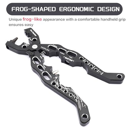 Multi-Function RC Shock Absorber Pliers Tool for 1/10 1/8 Model Car | Clamp Pull Rod Ball Head Pliers for 1/24 1/12 1/10 1/8 Traxxas Arrma,CNC Machined,High Strength