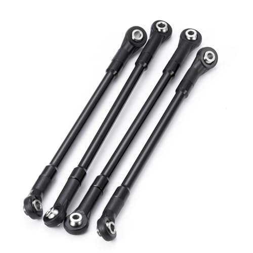 Aluminium Alloy 4 Link Kit Rear Axle with Panhard Bar Setup Upgrade Parts for 1/10 TF2 Trail Finder 2 RC Crawler Car