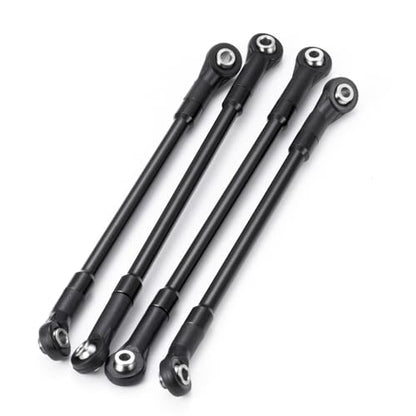 Aluminium Alloy 4 Link Kit Rear Axle with Panhard Bar Setup Upgrade Parts for 1/10 TF2 Trail Finder 2 RC Crawler Car