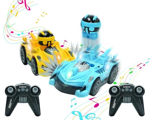 Lexibook, Crosslander, RC2 | Set of 2 Cars, Removable Figures, Sound and Lighting Effects - style: RC2