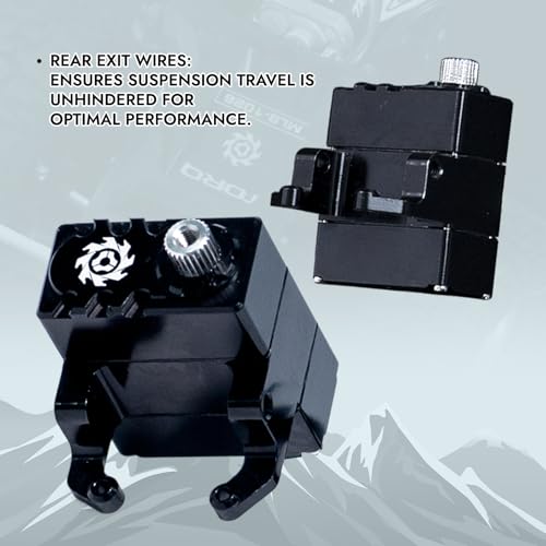 TORQ MLS-1026 Premium Direct-Mount, Powerful High-Torque RC Servo with CNC Aluminum Case & Waterproof Used for Remote Control, RC Rock Crawler 1/18 TRX4M Land Rover Defender / F150 / Chevrolet K10 - color: Trx4m Servo