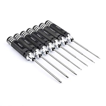 YoungRC RC Screwdriver Tools Kit 7pcs Hex Screw Driver Set for RC Models | 0.9mm 1.27mm 1.3mm 1.5mm 2.0mm 2.5mm 3.0mm