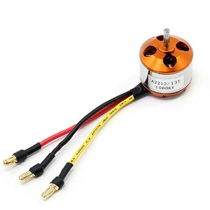 1000KV RC Brushless Motor A2212 13T with 30A Brushless ESC 1045 Propeller CW CCW Accessories Kit Mount for RC Plane F450 550 Quadcopter