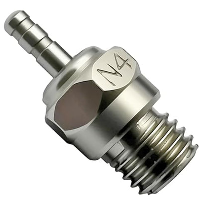 6Pcs N4 Super Duty Medium Glow Plug Compatible with HSP Traxxas 1/8 1/10 T-Maxx 2.5/3.3 RC Car, Replace for 3232X 70117