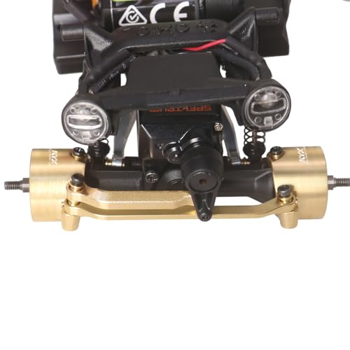 KYX Racing CNC Brass Steering Link Front Axle Upgrades Parts Accessories for 1/30 RC Car Axial SCX30