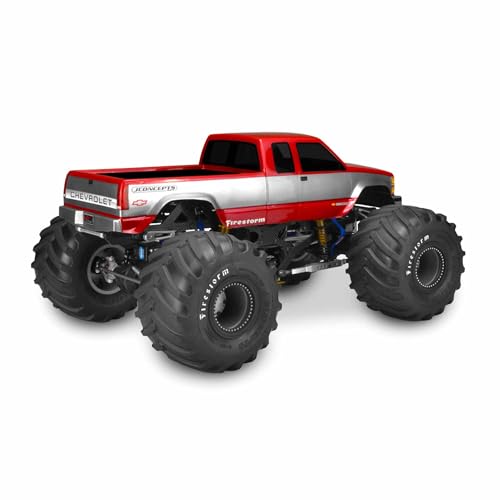 JConcepts Inc. 1988 Chevy Silverado Ext Cab MT Clear Body 13WB JCO0339 Car/Truck Bodies Wings & Decals