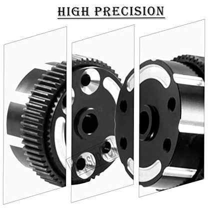 Aluminum Sealed Differential Case Upgrades Part for 1/10 Slash 2WD All Versions,2WD Rustler VXL/Rustler XL-5,Stampede VXL/Stampede XL-5,Bandit Electric RC Car,Black