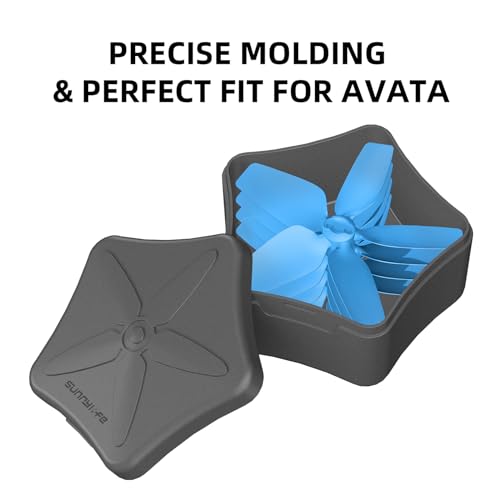 2pcs Propellers Storage Case for DJI Avata Accessories | Drone Propellers Dustproof Storage Box, for DJI Avata Propellers