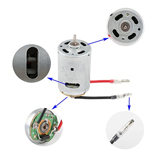 RC 540 Motor Aluminum Motor Heatsink with Dual Cooling Fan Motor Seat Combo for A949-B A959-B A969-B A979-B K929-B 1/18 Wltoys Upgrades Parts - style: Dual Fan + 540 Motor + Mount Seat