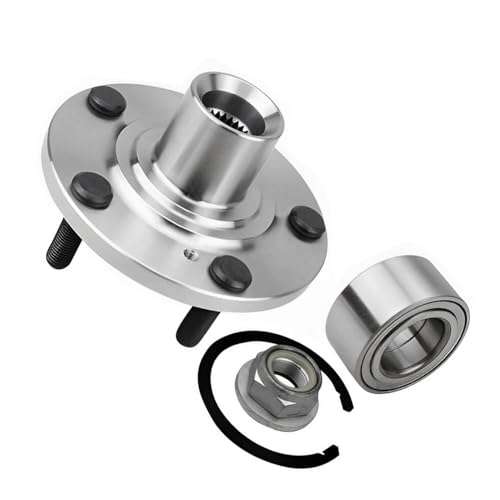 Detroit Axle - Front 2pc Wheel Bearing Hub Kit for 07-10 Ford Edge | Lincoln MKX, Wheel Bearing & Hub Driver Side CV Axle 2007 2008 2009 2010 Replacement - size: 2WX42302/Pair