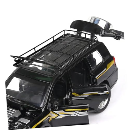 PartyKindom Car Roof Luggage Bracket Durable Crawler Storage Shelf Carrier for Simulation Accessories Lightweight Design for Easy Installation Black - size: 22.8X14.1cm