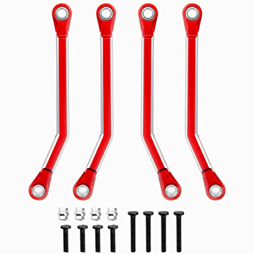 Metal High Clearance Chassis Links Rod Linkage Pull Rods & Hard Plastic 1/10 RC Drift Car Tires & Wheel Rims 12mm Hex