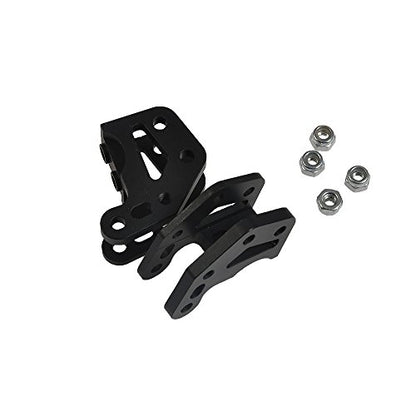 Alloy Dual Lower Shock Link Mount for 1/10 RC Crawler Axial Wraith 90018 RR10