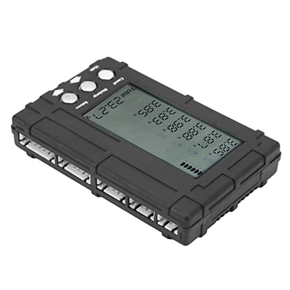 LiebeWH Battery Balancer Battery Voltage Meter Capacity Checker with LCD Display 3 Control Keys Overheat Prevention for LiPo Model Airplane
