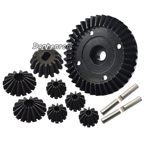 RC TT-02 Steel Differential Drive Gear Set Kit Upgraded Parts Compatible with Tamiya TT02 TT02B XV02 1/10 On Road Touring Rally Racing Drift Car Upgrade Parts